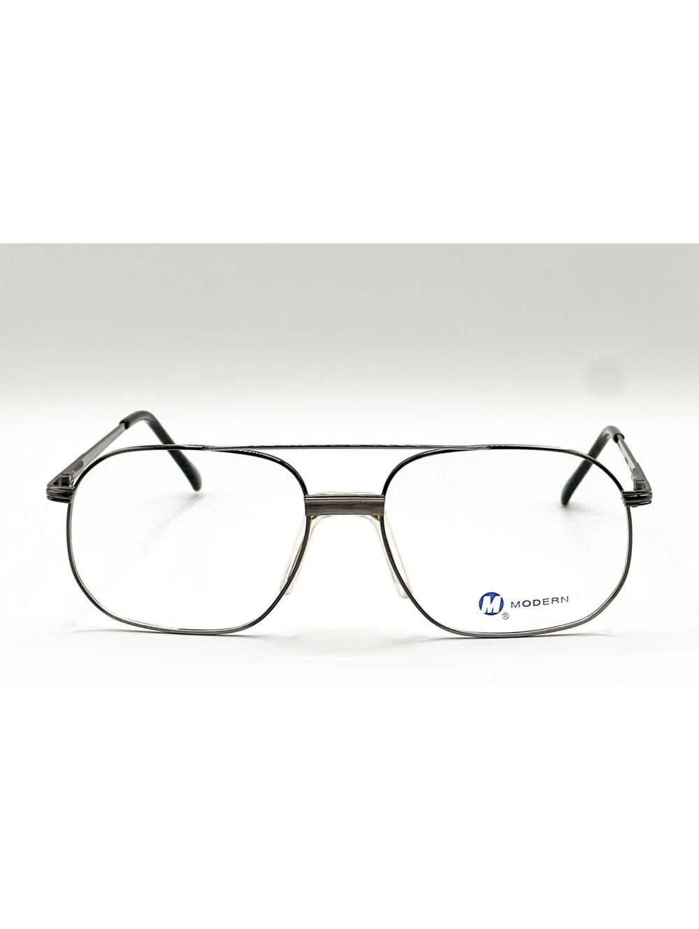 Modern Kevin Antique Silver Full Rim Authentic Eyeglass Frames 58-18-145